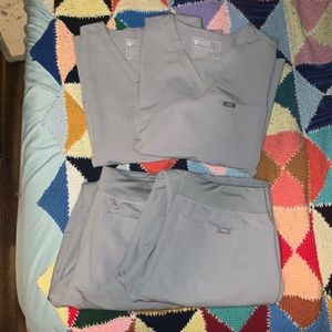 Cement figs scrubs (2 pair)